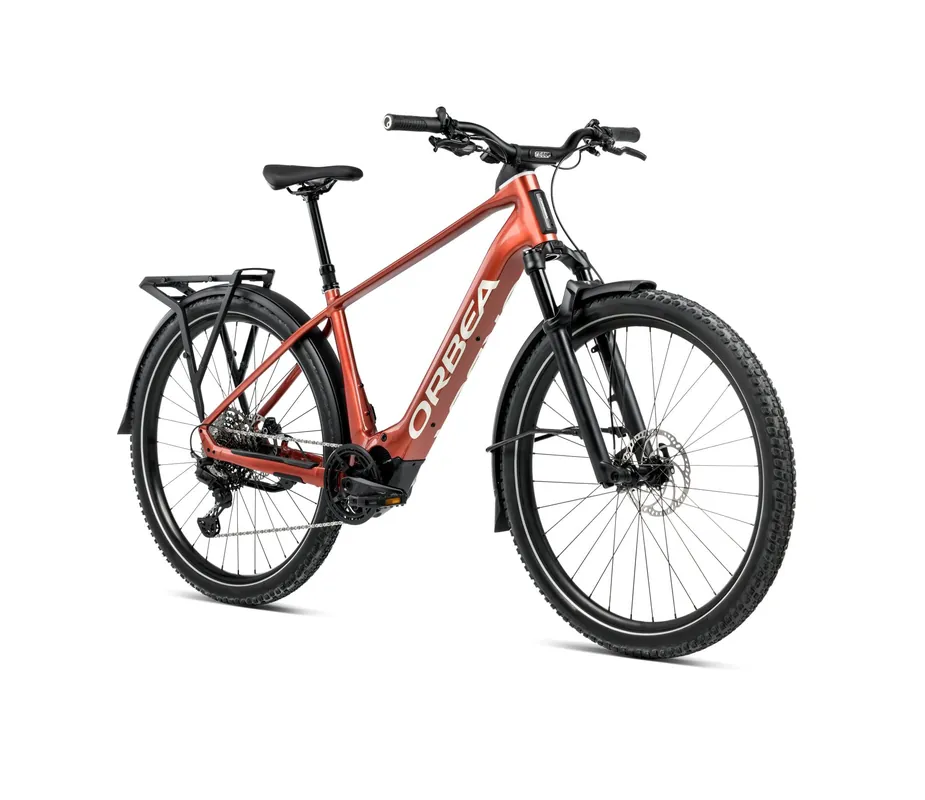 Orbea Kemen Adv 10 2025 Mars Red/Ivory White Gloss