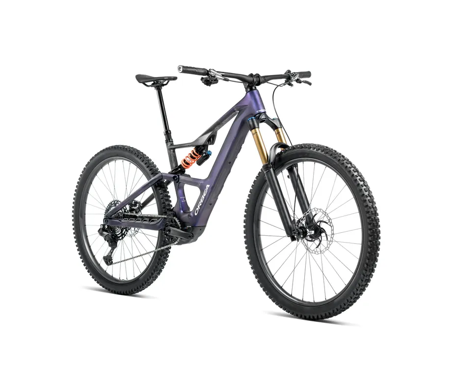 Orbea Rise Lt M-Team 420w 2025 Tanzanite Carbon View/Carbon Raw Matt