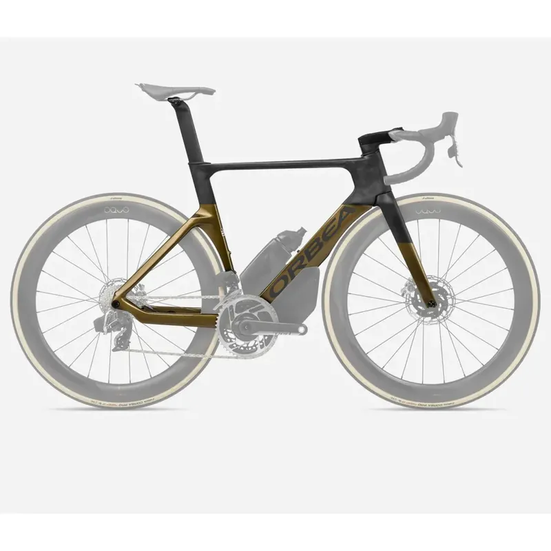 Orbea Orca Aero Omx Cuadro 2025 Olive Green Gloss/Carbon Raw Matt