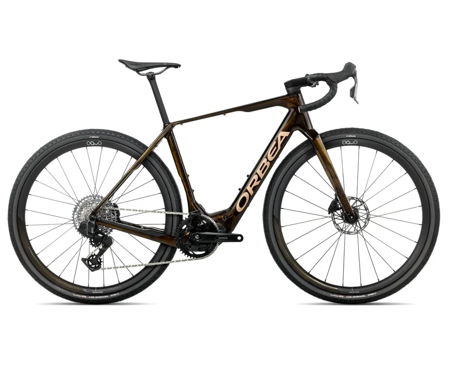 Orbea Denna M31e 2026 Caramel Carbon View/Golden Sand Gloss