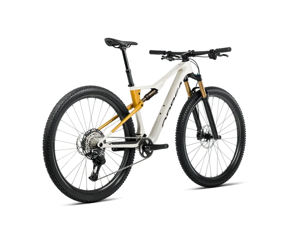 Orbea Oiz M10 Axs 2026 Ivory White Gloss/Bumblebee Yellow Matt