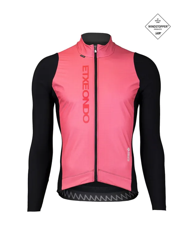 Urrun Gore-Tex Windstopper Chaqueta Etxeondo Hombre Rojo Sandia