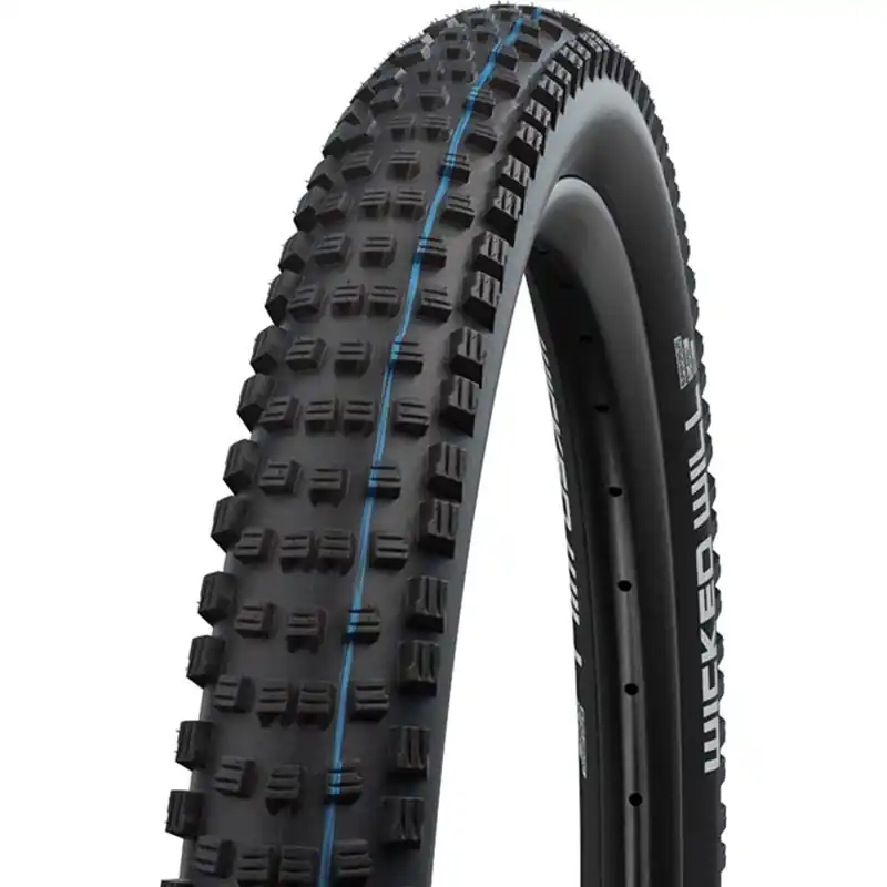 Cubierta Schwalbe Wicked Will 29x2.40 HS614 EVO Super Ground Addix SpeedGrip Tubeless Plegable Negro/Marrón