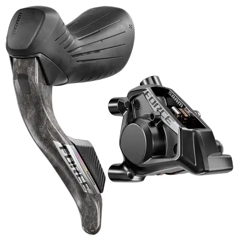 Maneta Freno/Cambio Sram Force Axs E1 Izquierda Pinza Delantera Flat Mount 20mm Offset 950mm Carbono Negro