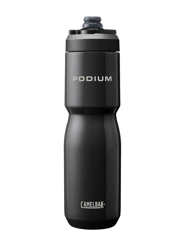 Bidón CamelBak Podium Insulated Acero 650ml Negro