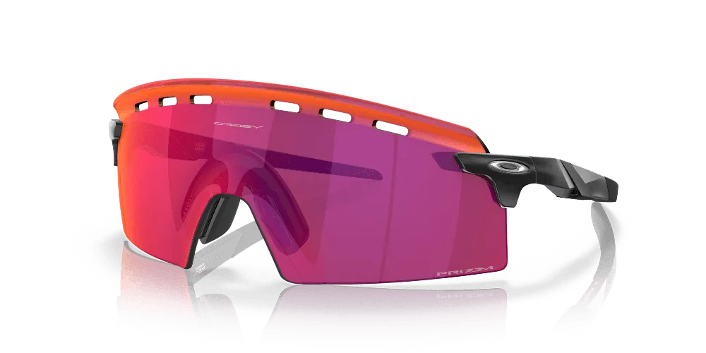 Encoder Strike Gafas Sol Oakley Ventiladas Negro Mate Lente Prizm Road