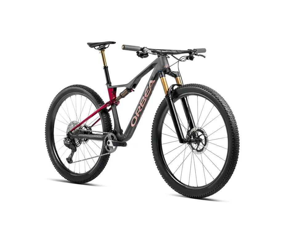 Orbea Oiz M-Team AXS 2026 Diamond Carbon View Matt/Cherry Red Gloss