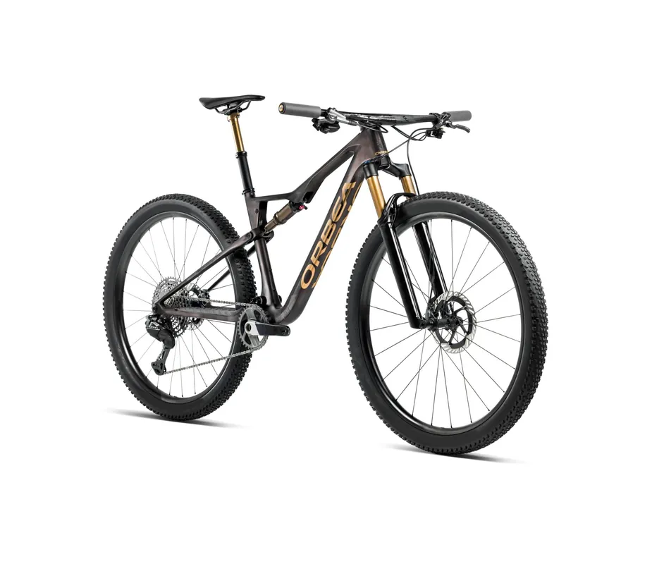 Orbea Oiz M-Team Factory 2026 Bronze Carbon View/Titan Gold Matt-Gloss