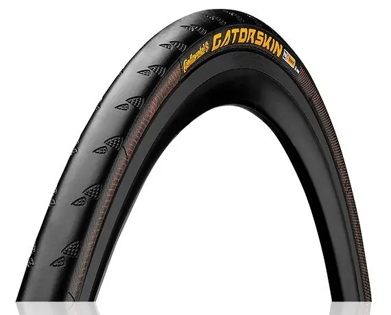Cubierta Continental Gatorskin 700X25C Plegable Negro