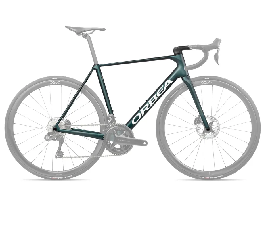 Orbea Cuadro Orca OMR 2026 Escape Green/Carbon View Matt