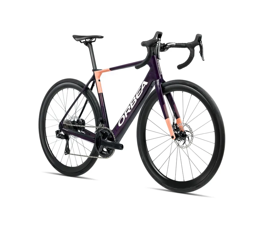 Orbea Gain M40 2026 Fantasy Purple Carbon View Gloss/Orange Cloud Matt
