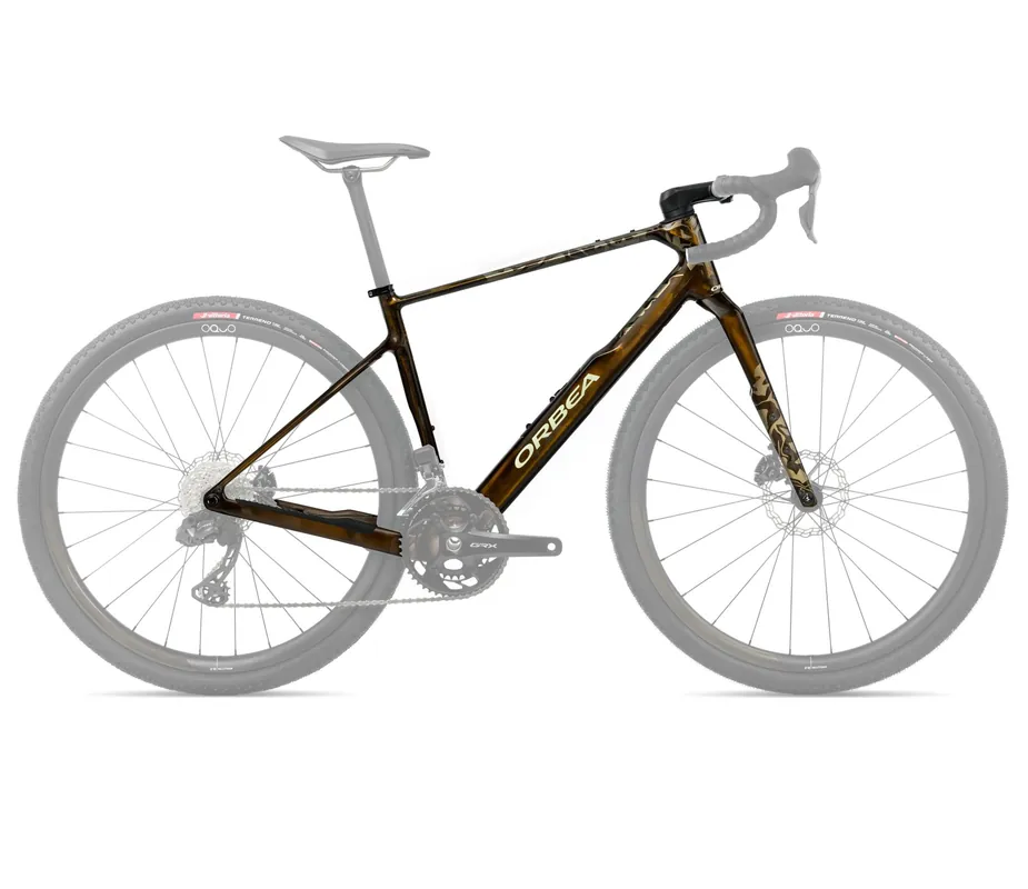 Orbea Cuadro Terra OMR 2026 Caramel Carbon View Gloss