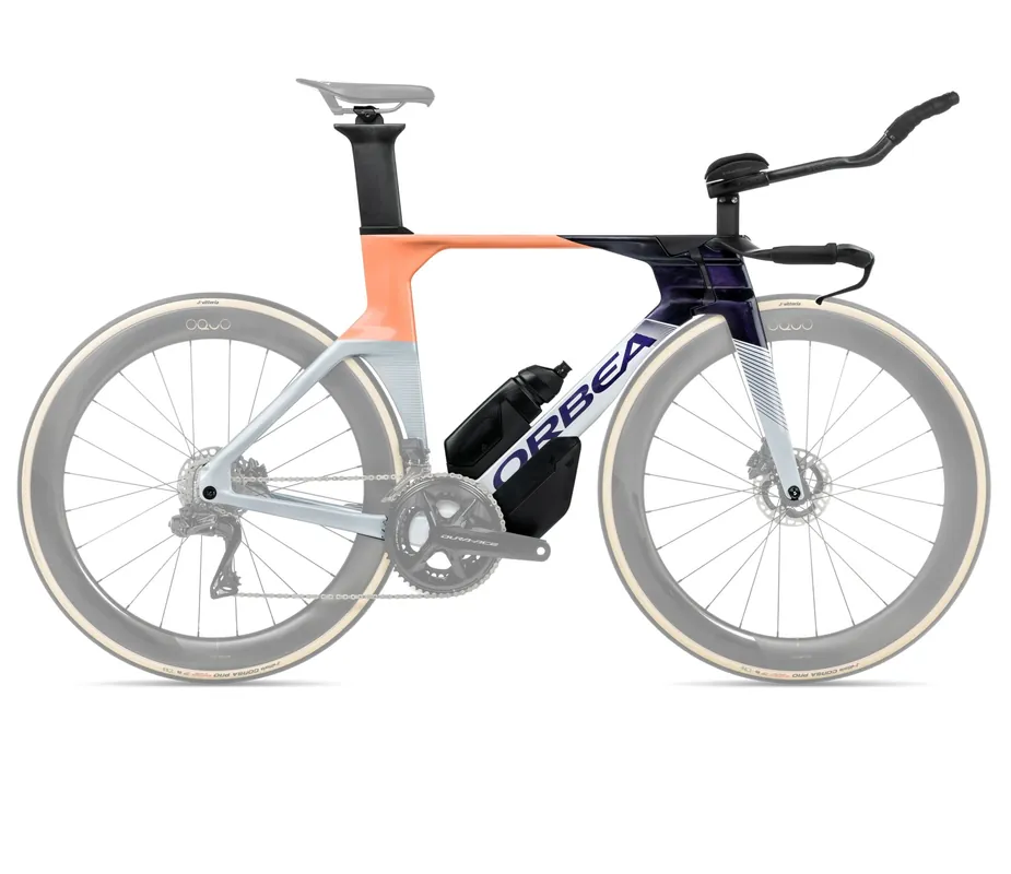 Orbea Cuadro Ordu OMX 2026 Halo Silver/Tanzanite/Orange Cloud Gloss