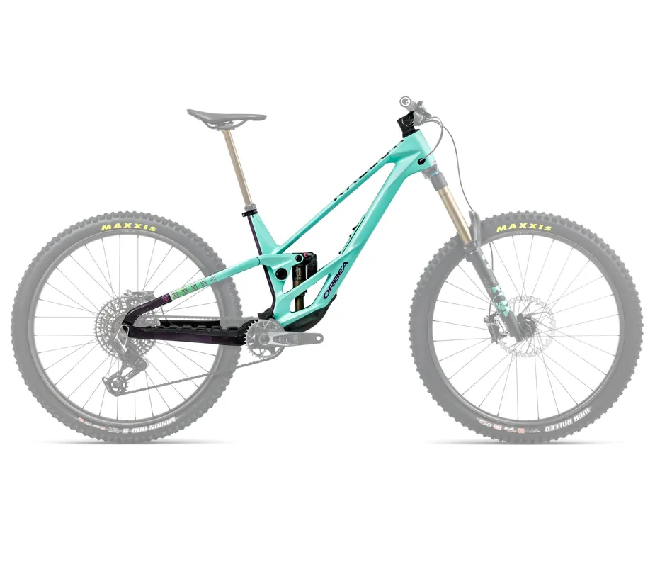 Orbea Cuadro Rallon 442 Enduro 2026 Aloha Green/Fantasy Purple Carbon View Gloss
