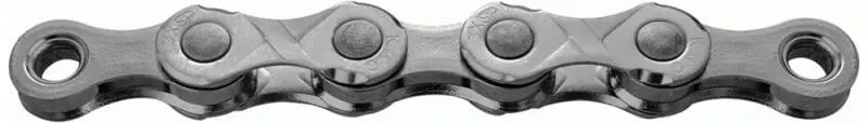 Cadena Kmc E12 EPT Missinglink 130 Eslabones 12v Plata