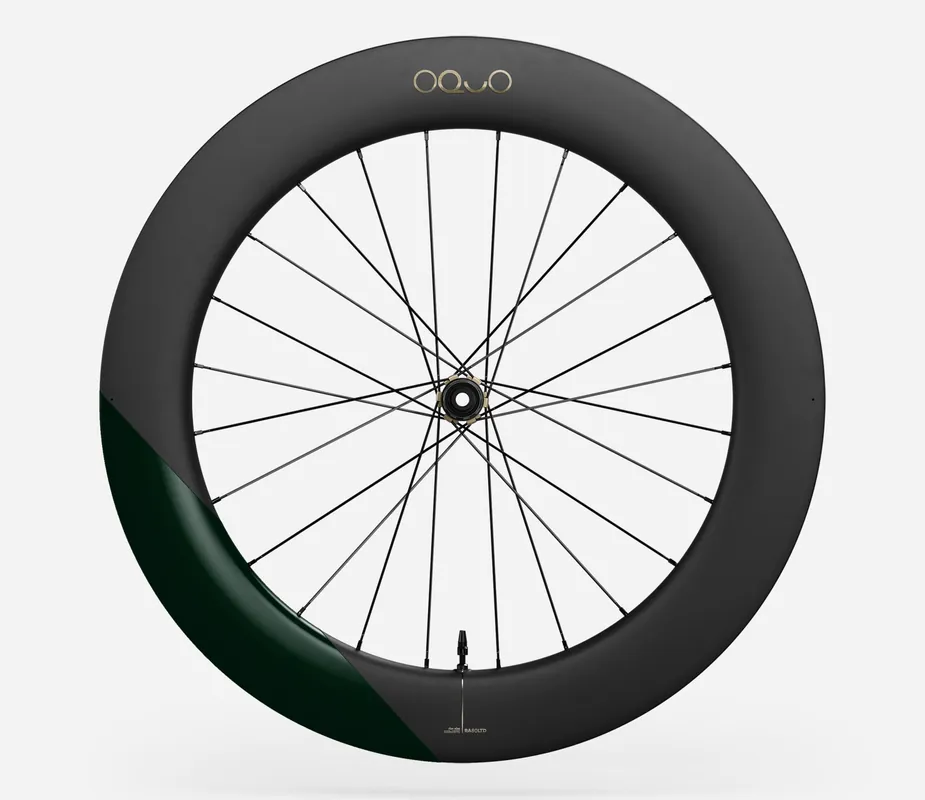 Oquo Rueda Trasera Carretera RA80LTD Shimano HG Metallic Dark Green