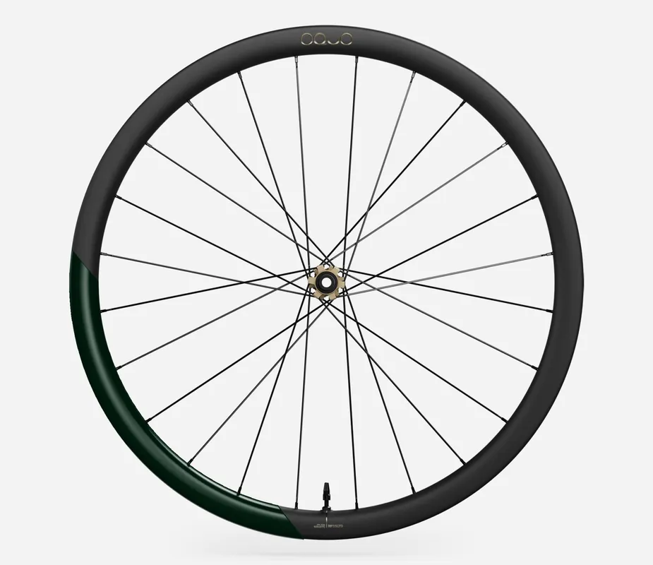 Oquo Rueda Delantera Gravel RP35LTD Metallic Dark Green