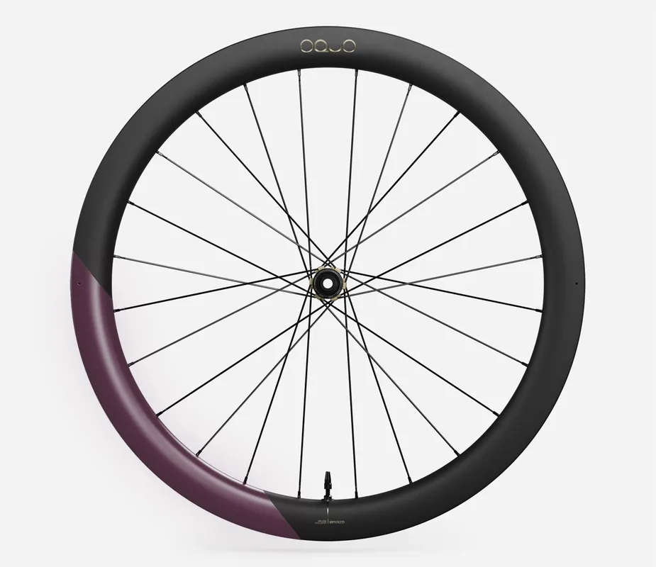 Oquo Rueda Trasera Gravel RP50LTD Shimano MS Metallic Mulberry