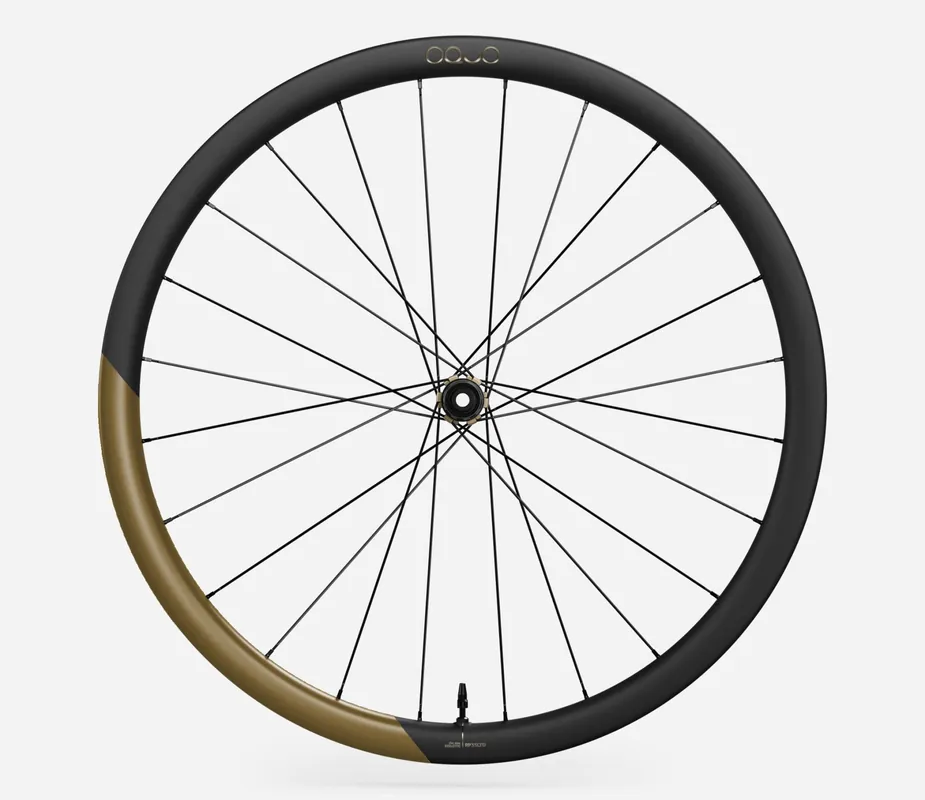 Oquo Rueda Trasera Gravel RP35LTD Shimano HG Metallic Olive Green