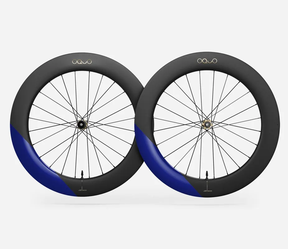 Oquo Juego Ruedas Carretera RA80LTD Sram XDR Cobalt Blue