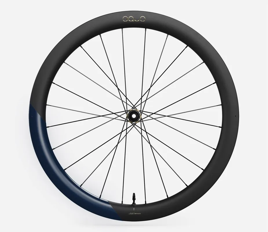 Oquo Rueda Trasera Gravel RP50LTD Shimano MS Metallic Navy Blue