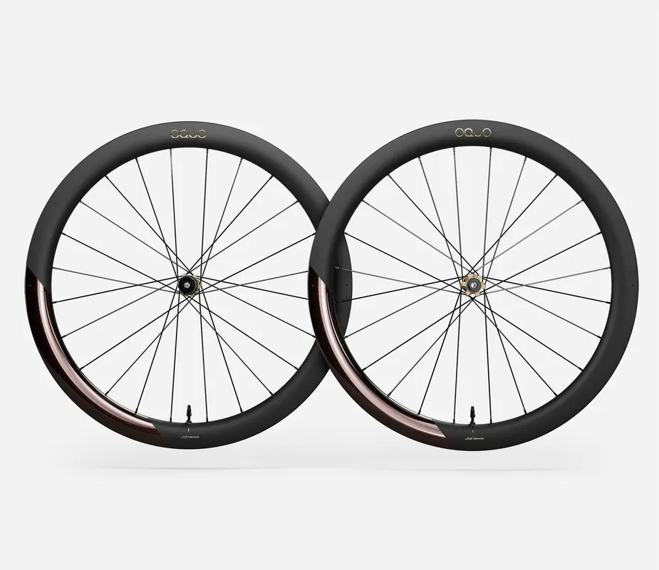 Oquo Juego Ruedas Gravel RP50LTD Shimano HG Burning Ashes