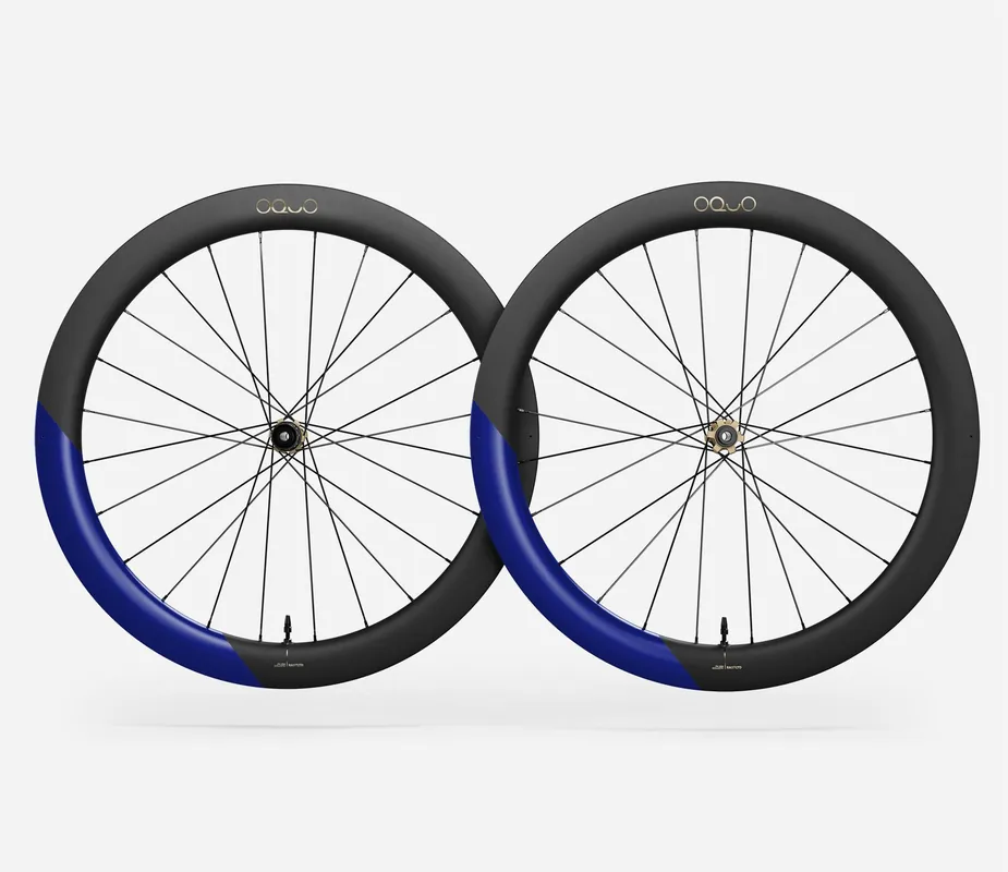 Oquo Juego Ruedas Carretera RA57LTD Shimano HG Cobalt Blue