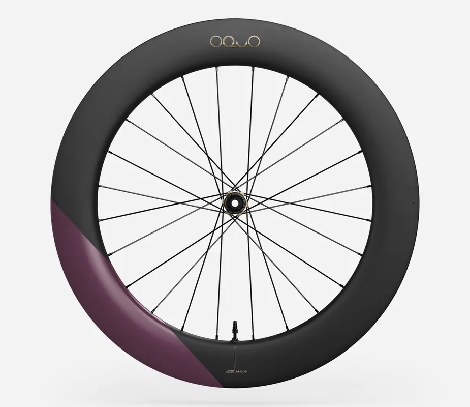 Oquo Rueda Trasera Carretera RA80LTD Shimano HG Metallic Mulberry