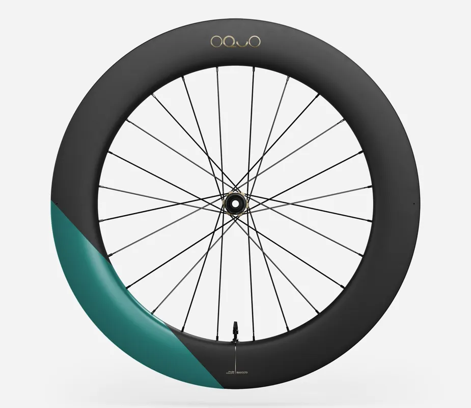 Oquo Rueda Trasera Carretera RA80LTD Sram XDR Metallic Jade
