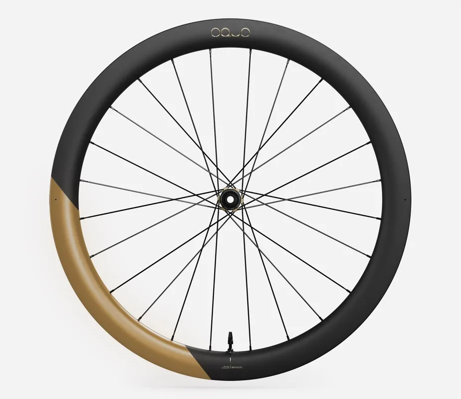 Oquo Rueda Trasera Gravel RP50LTD Shimano HG Metallic Golden Sand