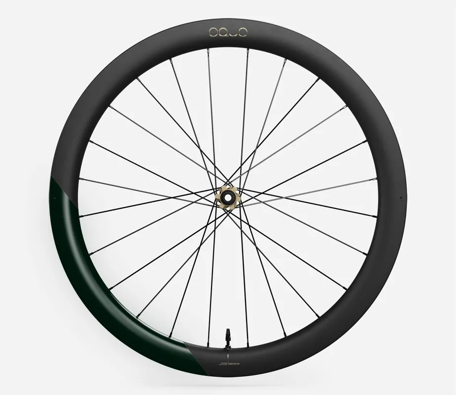 Oquo Rueda Delantera Gravel RP50LTD Metallic Dark Green