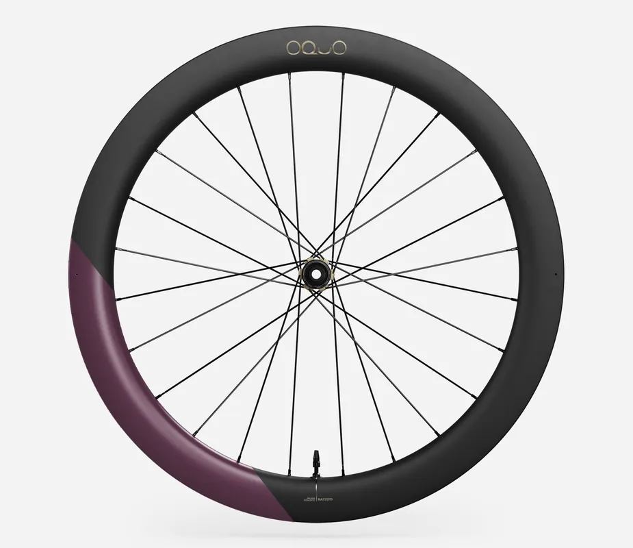 Oquo Rueda Trasera Carretera RA57LTD Shimano HG Metallic Mulberry