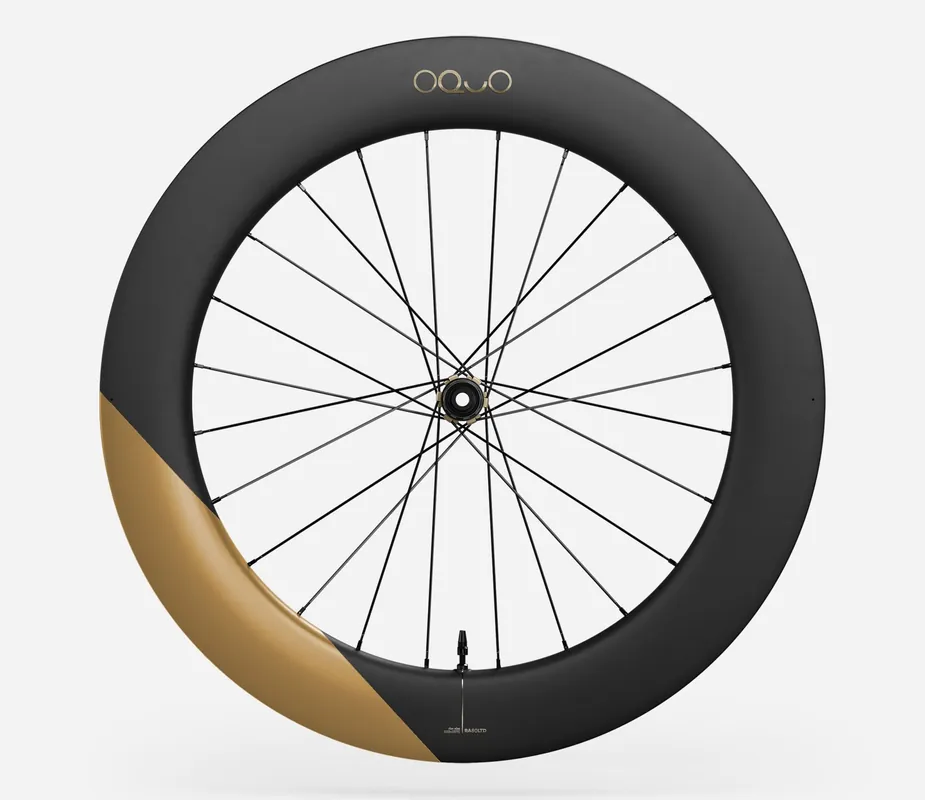 Oquo Rueda Trasera Carretera RA80LTD Sram XDR Metallic Golden Sand