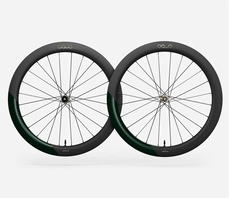 Oquo Juego Ruedas Carretera RA57LTD Sram XDR Metallic Dark Green