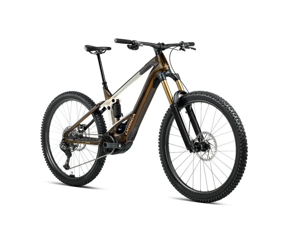 Orbea Wild M-Team 2026 Caramel Carbon View Gloss/Cream White Matt