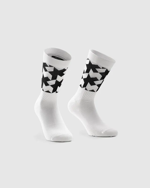Assos Monogram Evo Calcetines Holy White