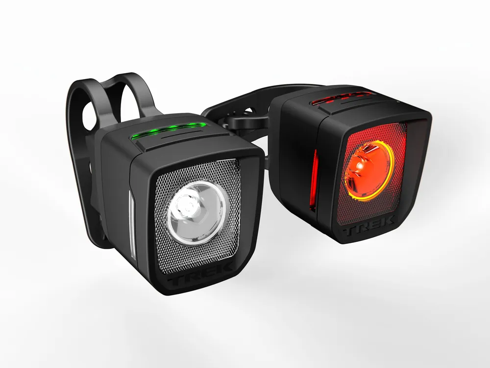 Juego Luces Trek Ion 100 R / Flare R City Negro