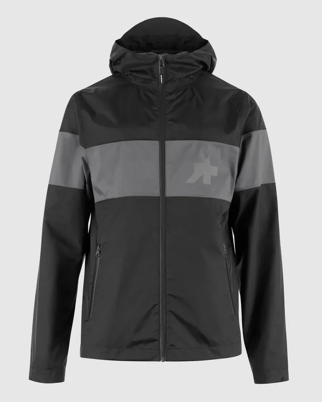 Assos Signature Evo Chaqueta Impermeable Negro