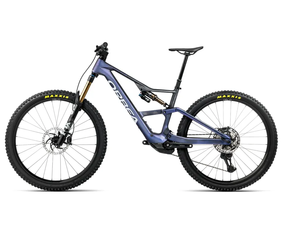 Orbea Rise LT M10 630W 2026 Tanzanite Carbon View/Carbon Raw Matt