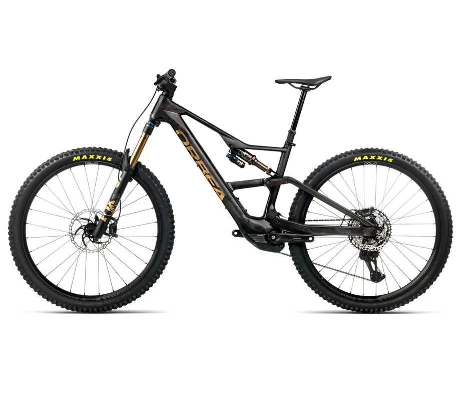 Orbea Rise LT M10 630W 2026 Cosmic Carbon View/Golden Sand Gloss