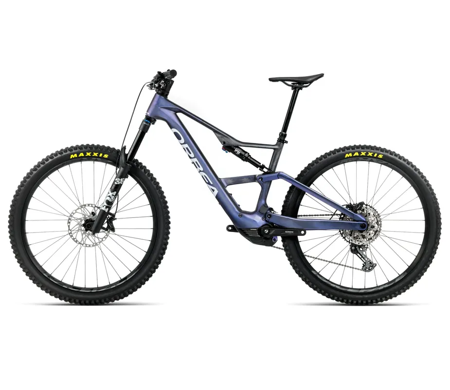 Orbea Rise LT M20 630W 2026 Tanzanite Carbon View/Carbon Raw Matt