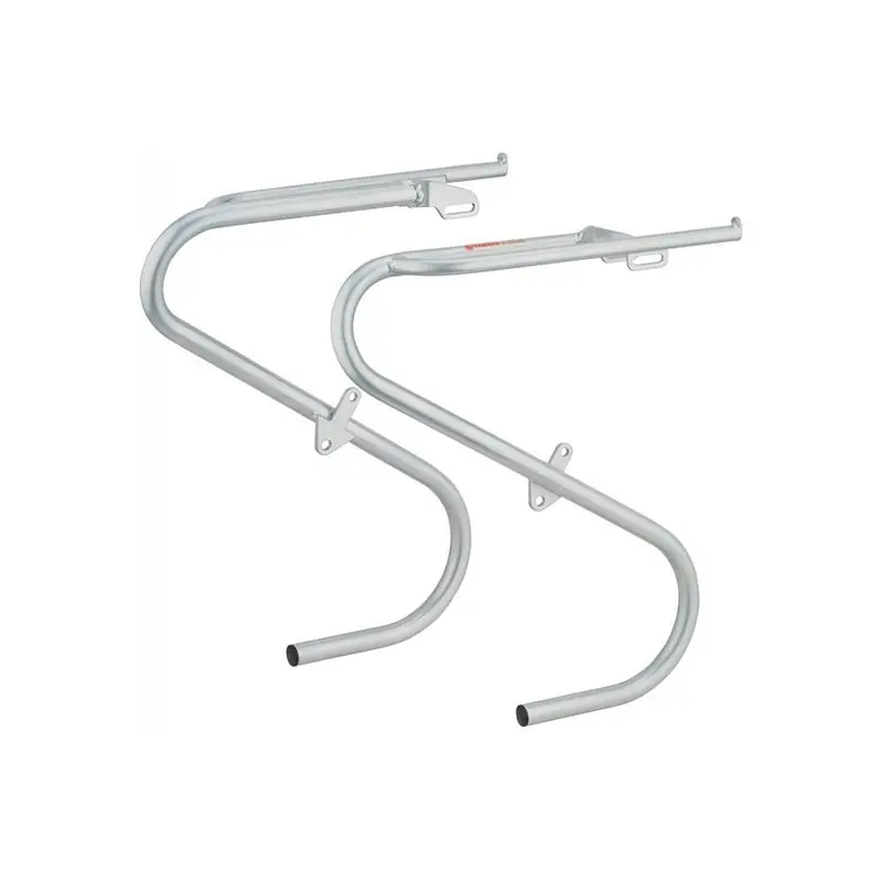 Portabultos Delantero Tubus Duo Lowrider 26-28" Plata