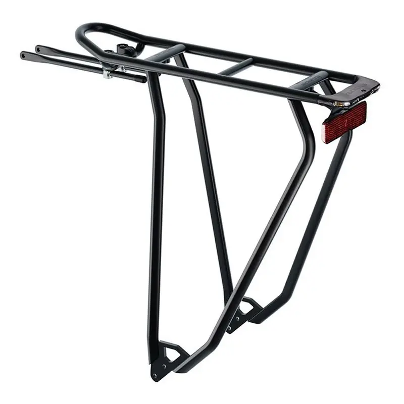 Portabultos Trasero Racktime Shine Evo Light 2.0 DC Snapit 2.0 28" Luz Integrada Aluminio Negro