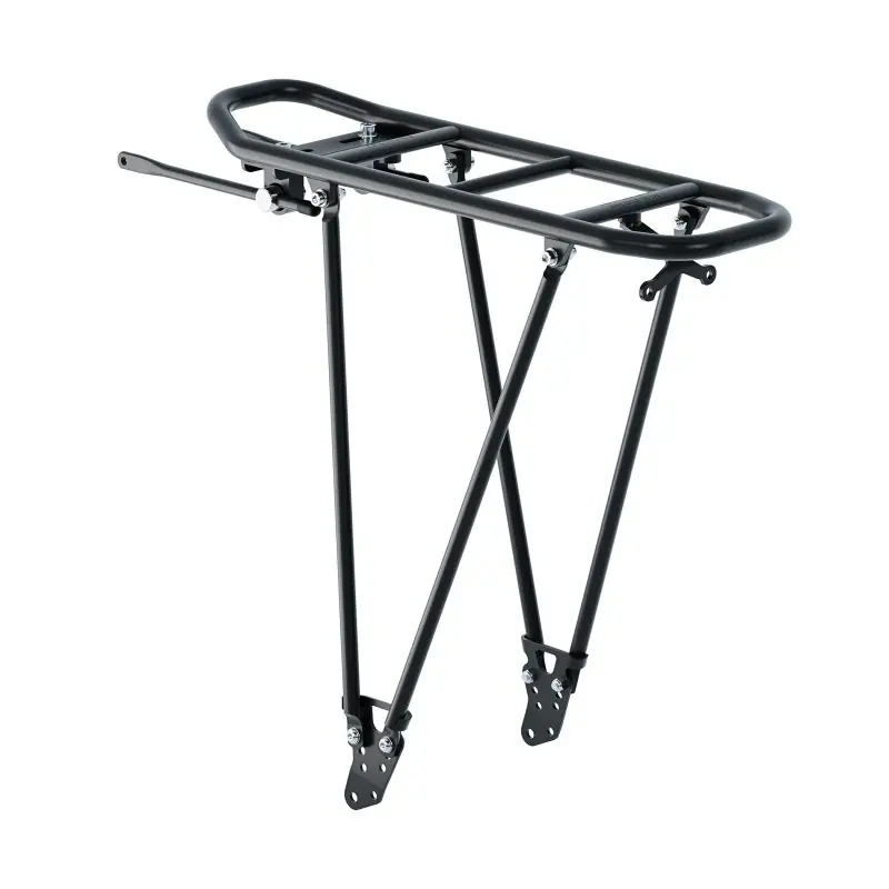 Portabultos Trasero Racktime Foldit 2.0 Ajustable Snapit 2.0 24-29" Aluminio Negro
