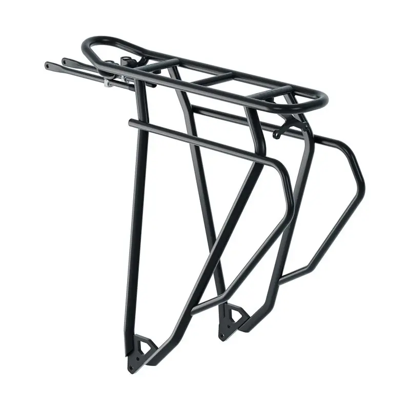 Portabultos Trasero Racktime Lightit 2.0 Tour Snapit 2.0 28" Aluminio Negro