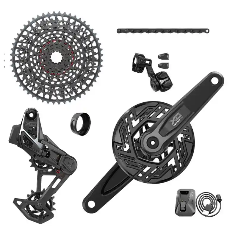 Grupo Electrónico Sram X0 T-Type Eagle AXS E-MTB Bosch ISIS 160mm 36d 1x12v Negro