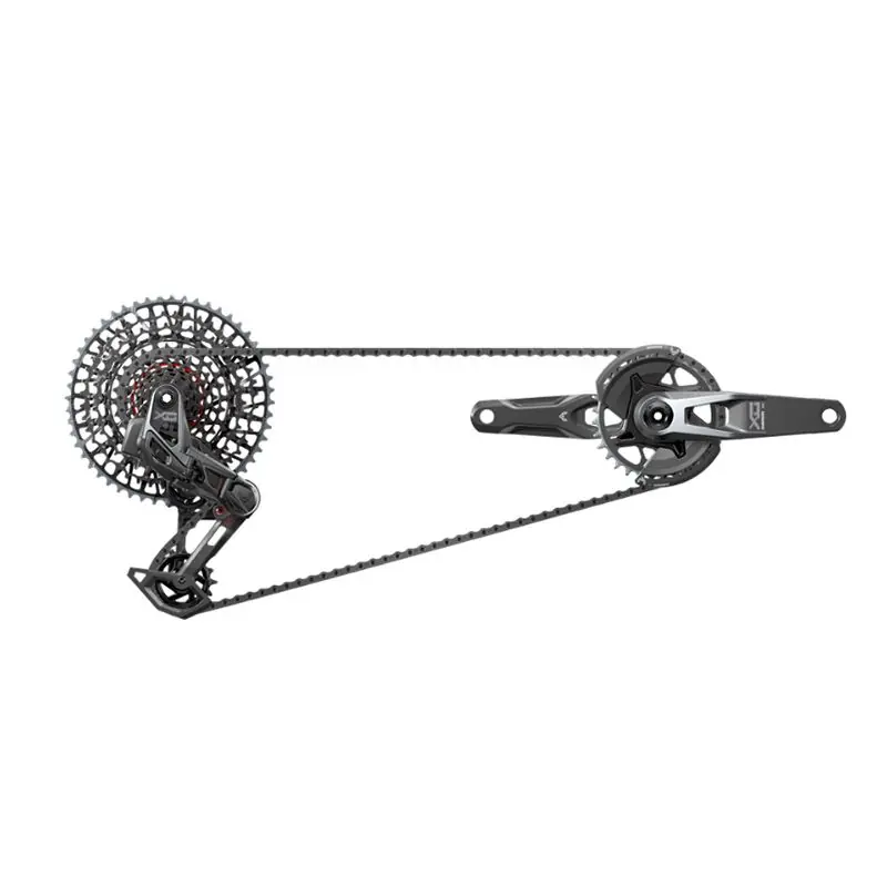 Grupo Electrónico Sram X0 T-Type Eagle V2 Transmission AXS Wide DUB POD DM 170mm 32d Negro