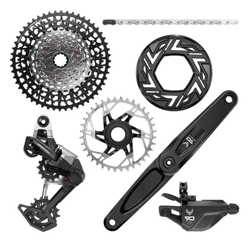 Grupo E-MTB Sram Eagle 90 Bosch ISIS 160mm 36d Negro