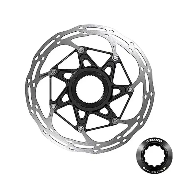 Disco Freno Sram Centerline 2 Piezas Centerlock 160mm Negro/Plata