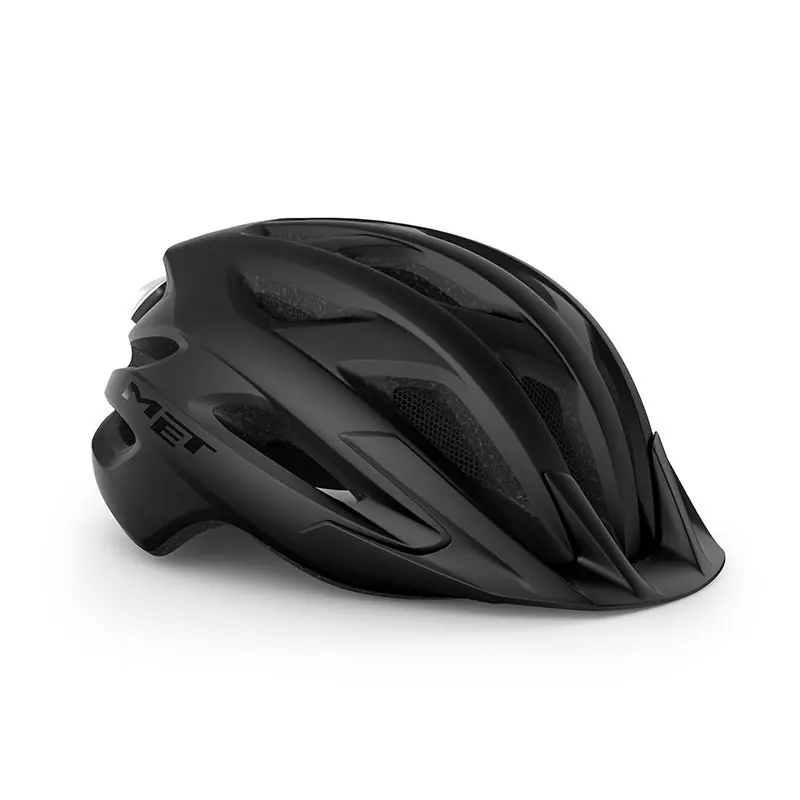 Casco Met Crossover Black Mate